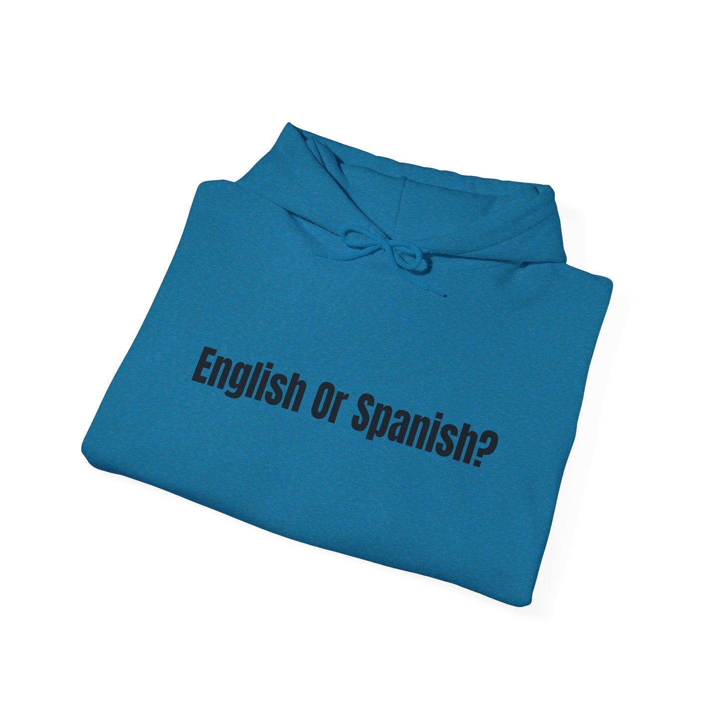 English or Spanish? Hoodie (Variant Colors)